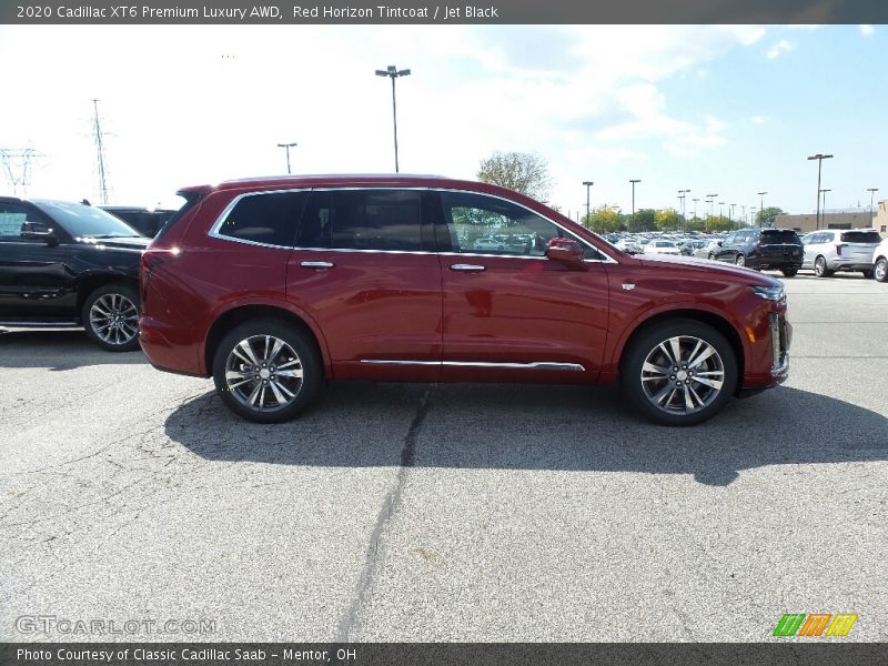 Red Horizon Tintcoat / Jet Black 2020 Cadillac XT6 Premium Luxury AWD