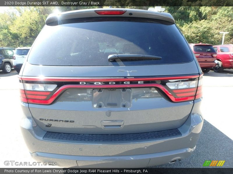 Destroyer Gray / Black 2020 Dodge Durango SXT AWD