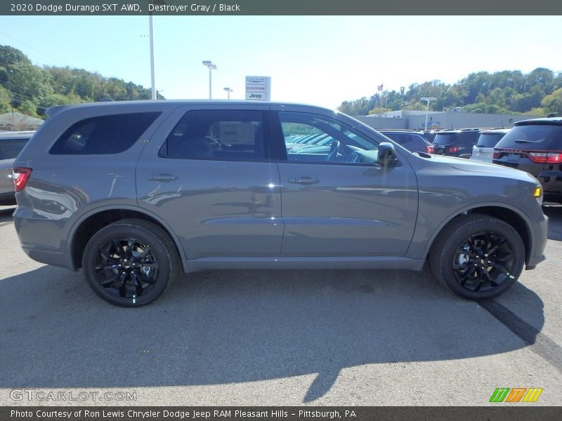 Destroyer Gray / Black 2020 Dodge Durango SXT AWD