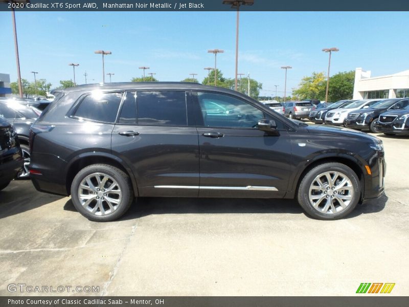 Manhattan Noir Metallic / Jet Black 2020 Cadillac XT6 Sport AWD