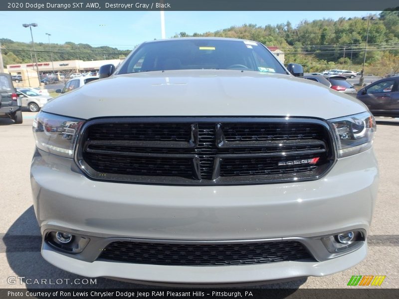 Destroyer Gray / Black 2020 Dodge Durango SXT AWD