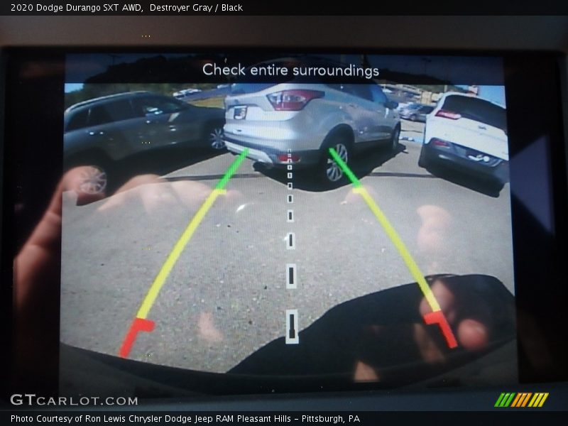 Destroyer Gray / Black 2020 Dodge Durango SXT AWD