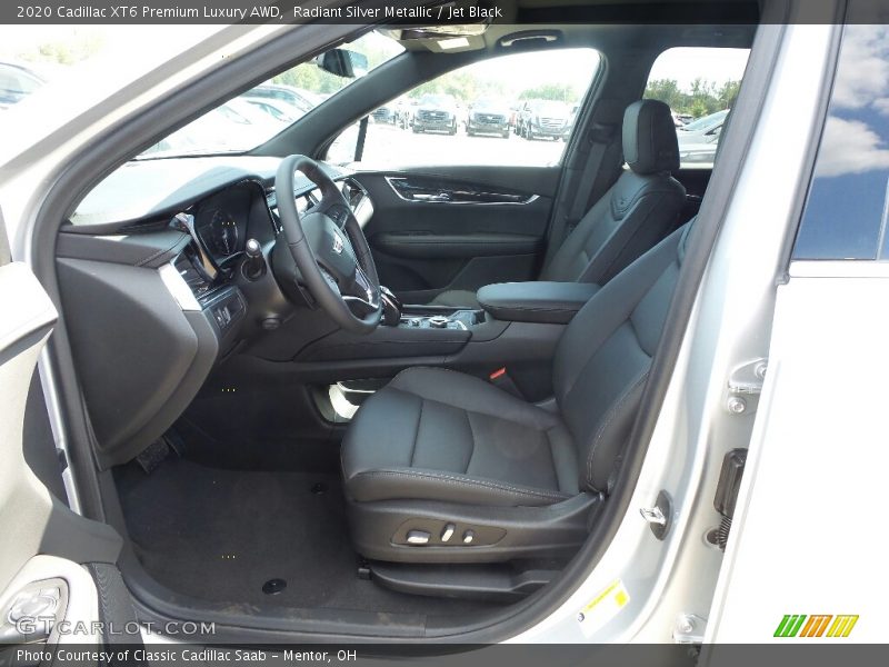 Front Seat of 2020 XT6 Premium Luxury AWD