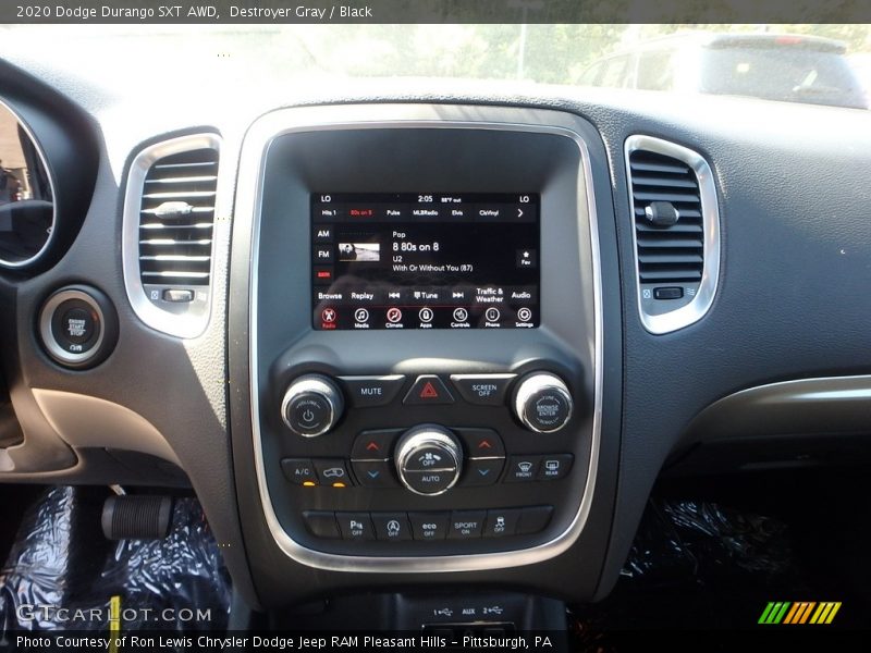 Destroyer Gray / Black 2020 Dodge Durango SXT AWD