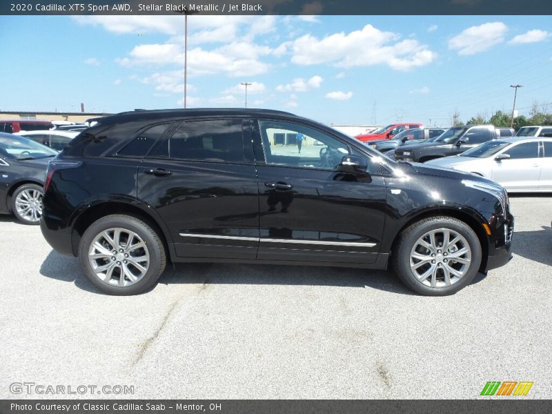 Stellar Black Metallic / Jet Black 2020 Cadillac XT5 Sport AWD