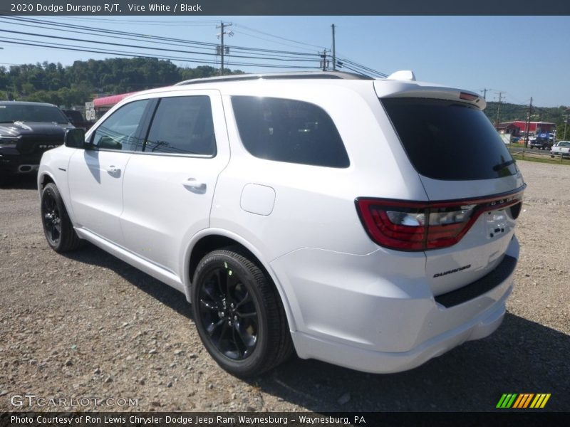 Vice White / Black 2020 Dodge Durango R/T