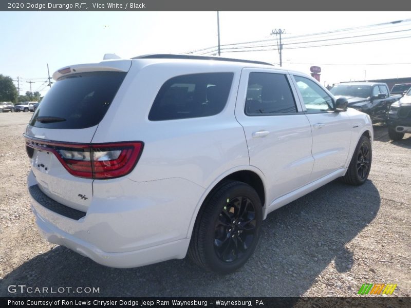 Vice White / Black 2020 Dodge Durango R/T