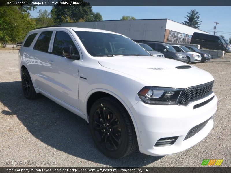 Vice White / Black 2020 Dodge Durango R/T