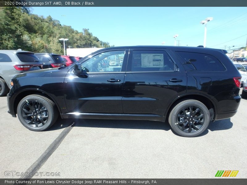 DB Black / Black 2020 Dodge Durango SXT AWD
