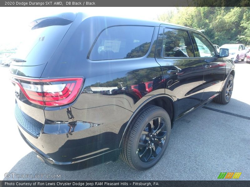 DB Black / Black 2020 Dodge Durango SXT AWD