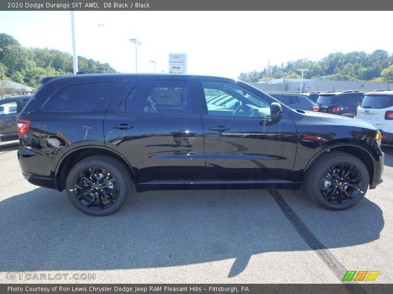 DB Black / Black 2020 Dodge Durango SXT AWD