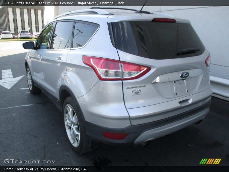 Ingot Silver / Charcoal Black 2014 Ford Escape Titanium 2.0L EcoBoost