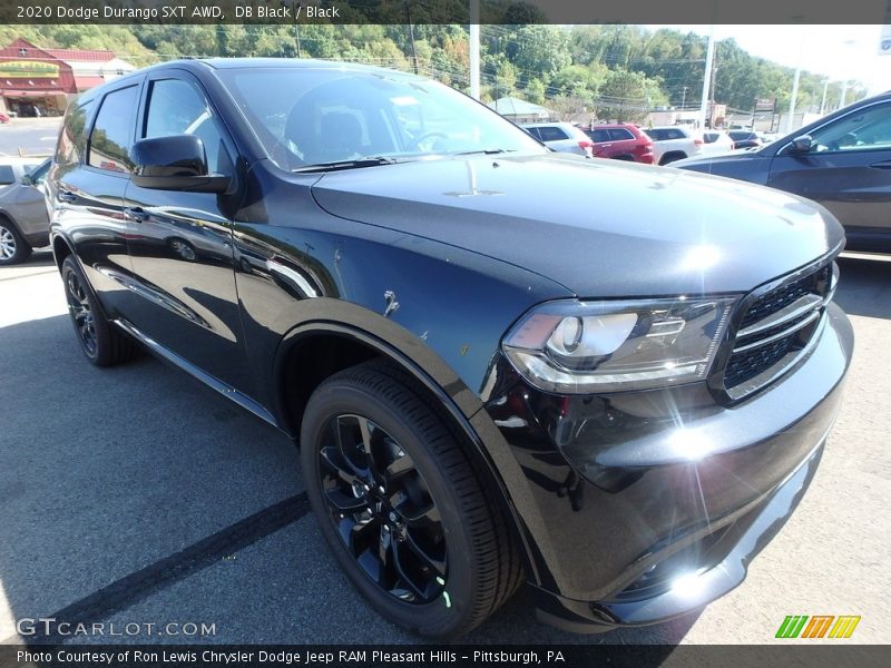 DB Black / Black 2020 Dodge Durango SXT AWD