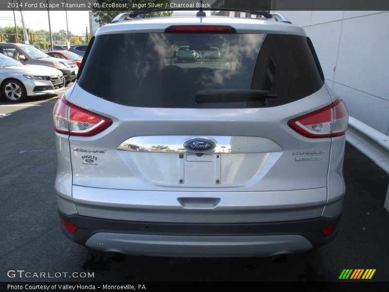 Ingot Silver / Charcoal Black 2014 Ford Escape Titanium 2.0L EcoBoost