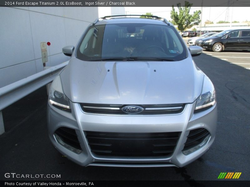 Ingot Silver / Charcoal Black 2014 Ford Escape Titanium 2.0L EcoBoost