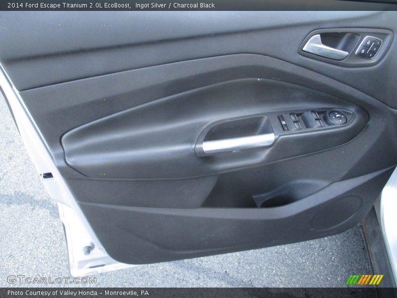 Ingot Silver / Charcoal Black 2014 Ford Escape Titanium 2.0L EcoBoost