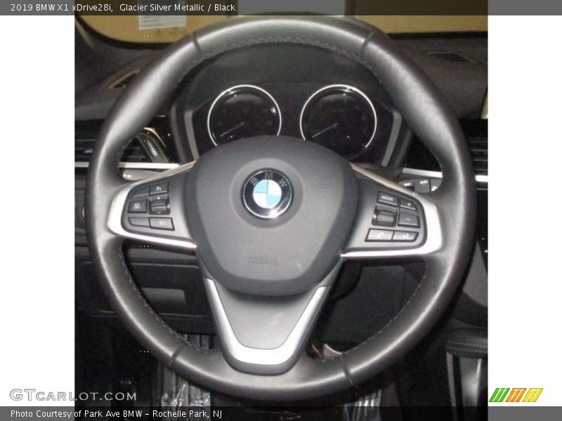 Glacier Silver Metallic / Black 2019 BMW X1 xDrive28i