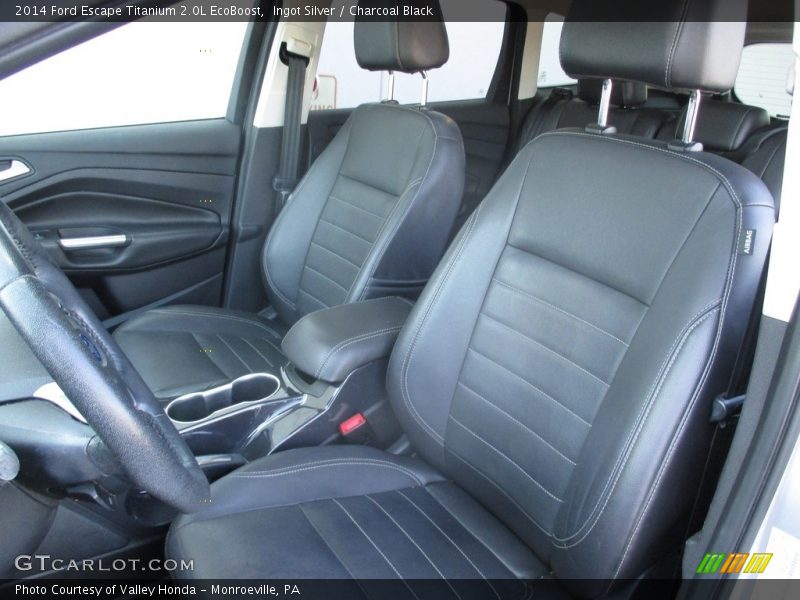 Ingot Silver / Charcoal Black 2014 Ford Escape Titanium 2.0L EcoBoost