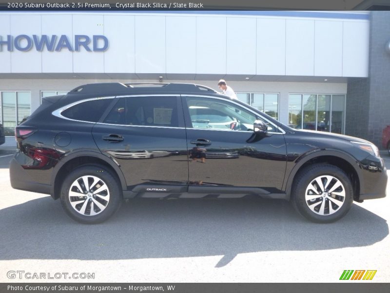 Crystal Black Silica / Slate Black 2020 Subaru Outback 2.5i Premium
