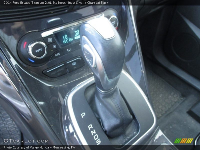 Ingot Silver / Charcoal Black 2014 Ford Escape Titanium 2.0L EcoBoost