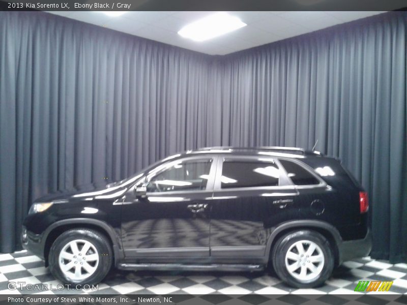 Ebony Black / Gray 2013 Kia Sorento LX