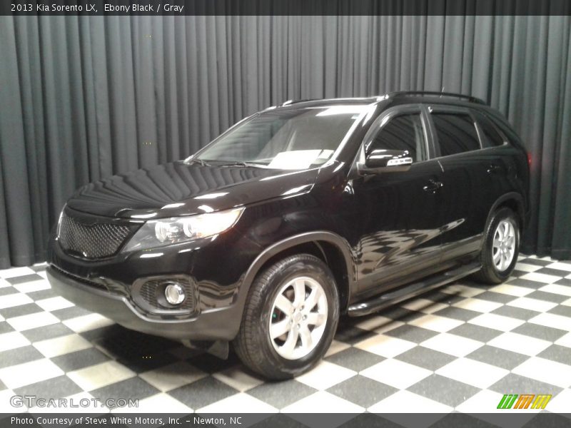 Ebony Black / Gray 2013 Kia Sorento LX