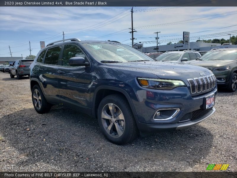 Blue Shade Pearl / Black 2020 Jeep Cherokee Limited 4x4