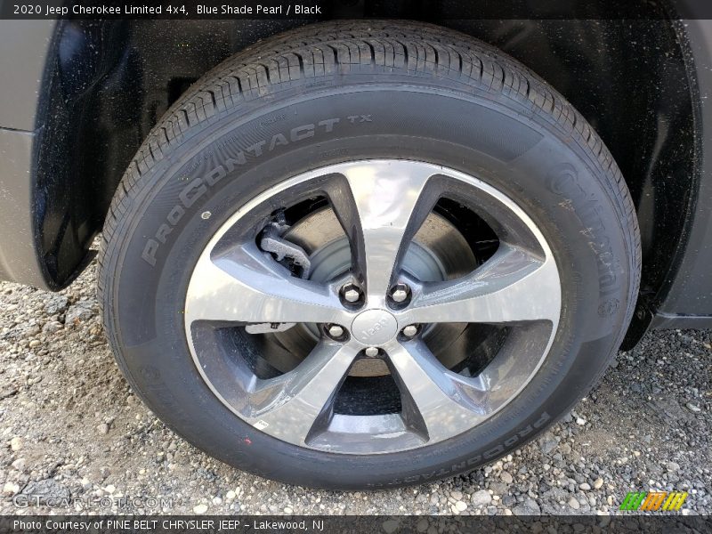 Blue Shade Pearl / Black 2020 Jeep Cherokee Limited 4x4