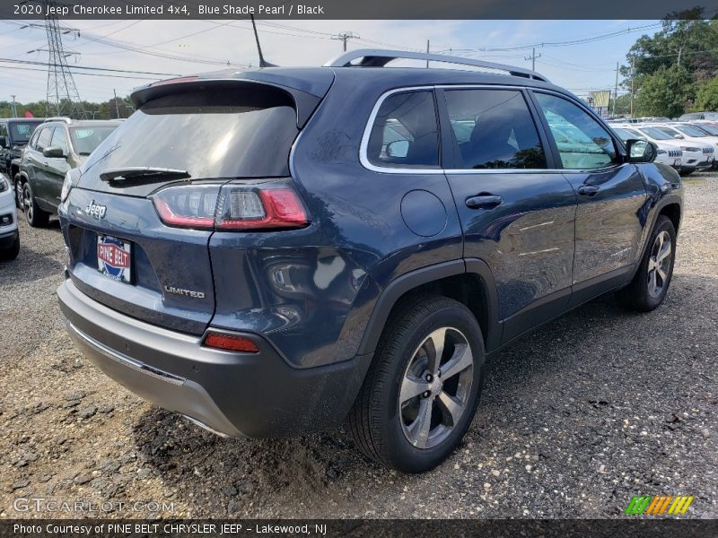 Blue Shade Pearl / Black 2020 Jeep Cherokee Limited 4x4