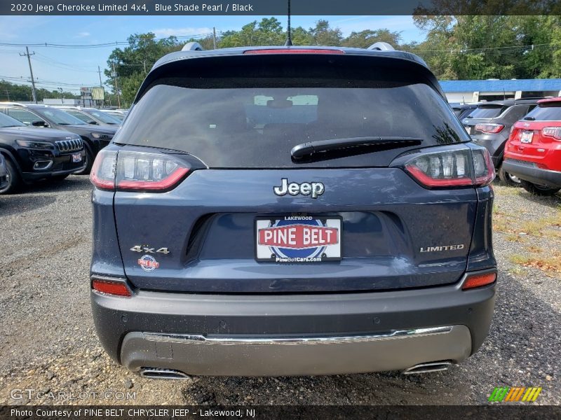 Blue Shade Pearl / Black 2020 Jeep Cherokee Limited 4x4