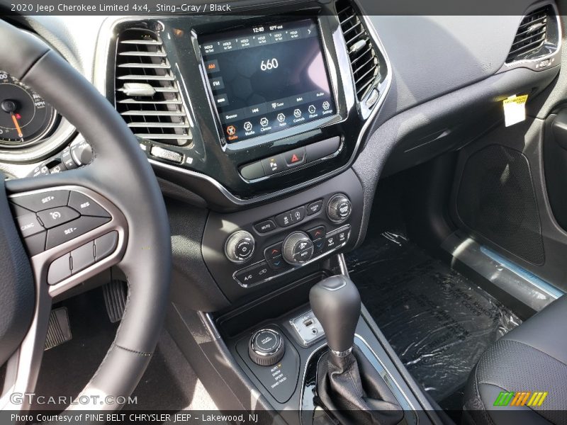Sting-Gray / Black 2020 Jeep Cherokee Limited 4x4