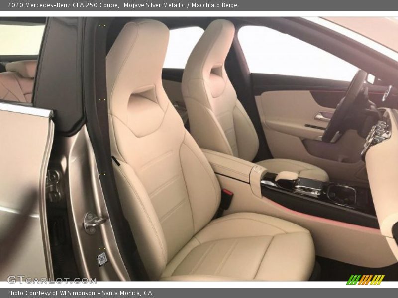 Mojave Silver Metallic / Macchiato Beige 2020 Mercedes-Benz CLA 250 Coupe