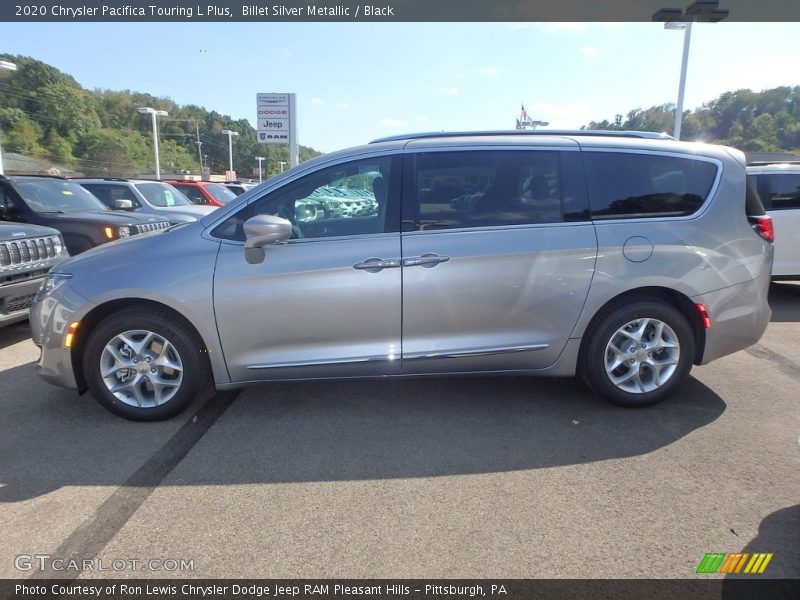 Billet Silver Metallic / Black 2020 Chrysler Pacifica Touring L Plus