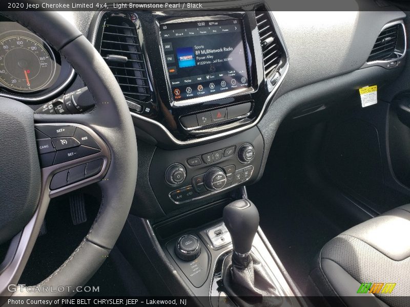 Light Brownstone Pearl / Black 2020 Jeep Cherokee Limited 4x4