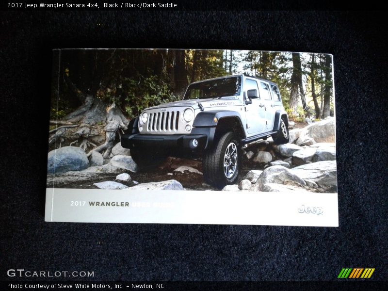 Black / Black/Dark Saddle 2017 Jeep Wrangler Sahara 4x4