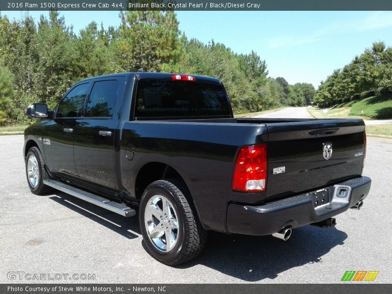 Brilliant Black Crystal Pearl / Black/Diesel Gray 2016 Ram 1500 Express Crew Cab 4x4