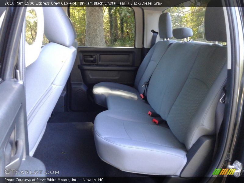 Brilliant Black Crystal Pearl / Black/Diesel Gray 2016 Ram 1500 Express Crew Cab 4x4