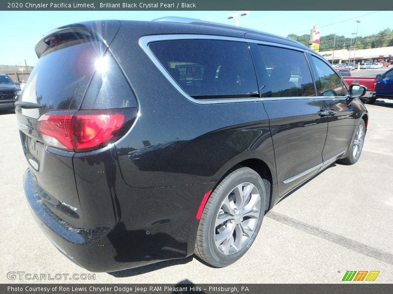 Brilliant Black Crystal Pearl / Black 2020 Chrysler Pacifica Limited