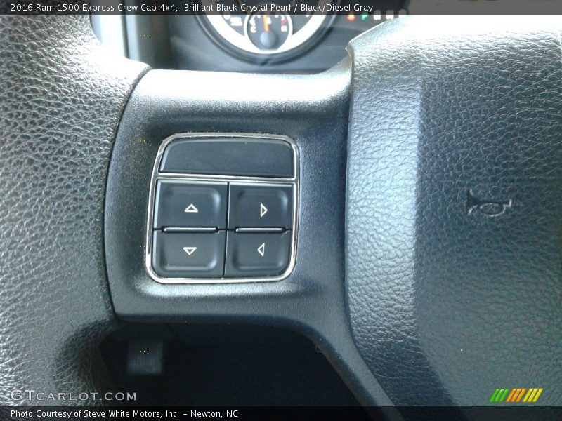 Brilliant Black Crystal Pearl / Black/Diesel Gray 2016 Ram 1500 Express Crew Cab 4x4
