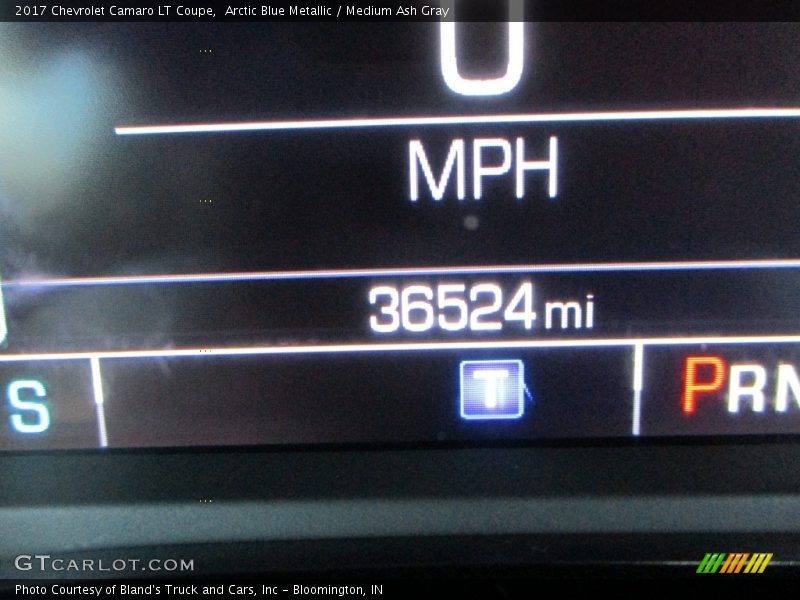 Arctic Blue Metallic / Medium Ash Gray 2017 Chevrolet Camaro LT Coupe