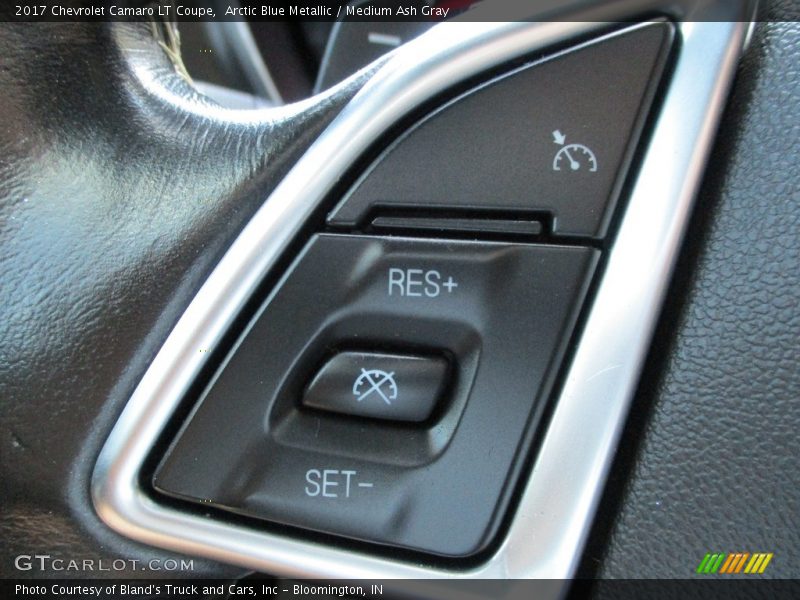 Arctic Blue Metallic / Medium Ash Gray 2017 Chevrolet Camaro LT Coupe