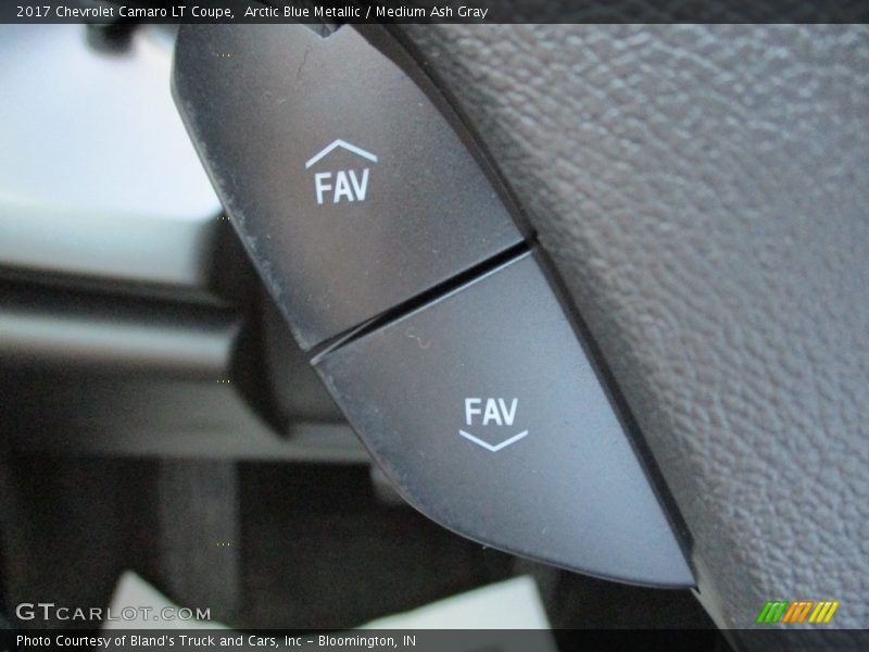 Arctic Blue Metallic / Medium Ash Gray 2017 Chevrolet Camaro LT Coupe