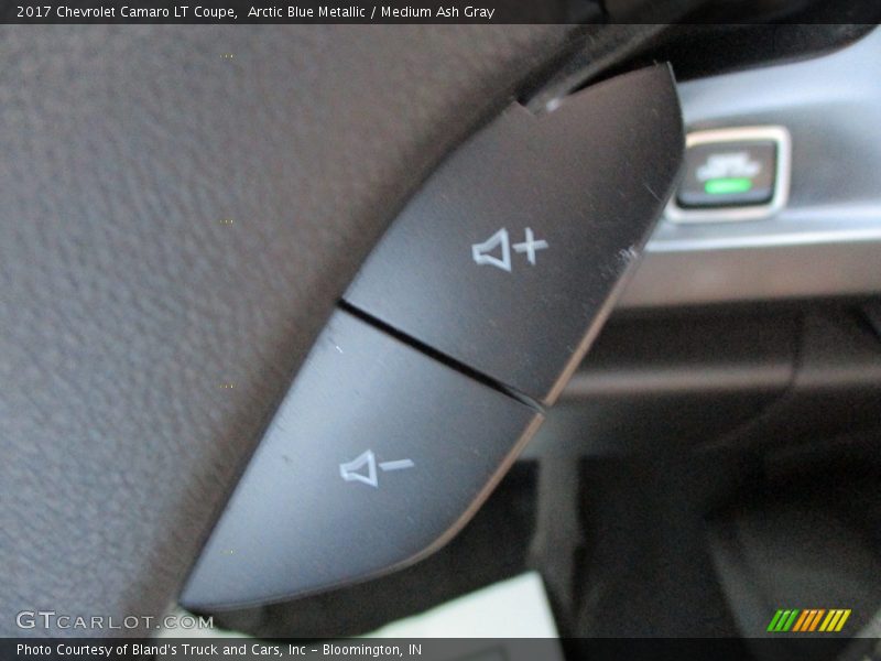 Arctic Blue Metallic / Medium Ash Gray 2017 Chevrolet Camaro LT Coupe