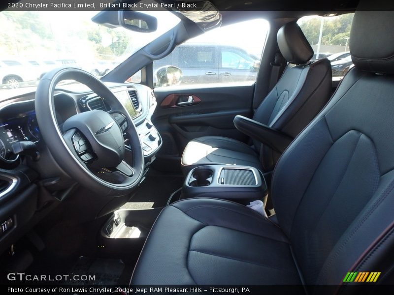Brilliant Black Crystal Pearl / Black 2020 Chrysler Pacifica Limited