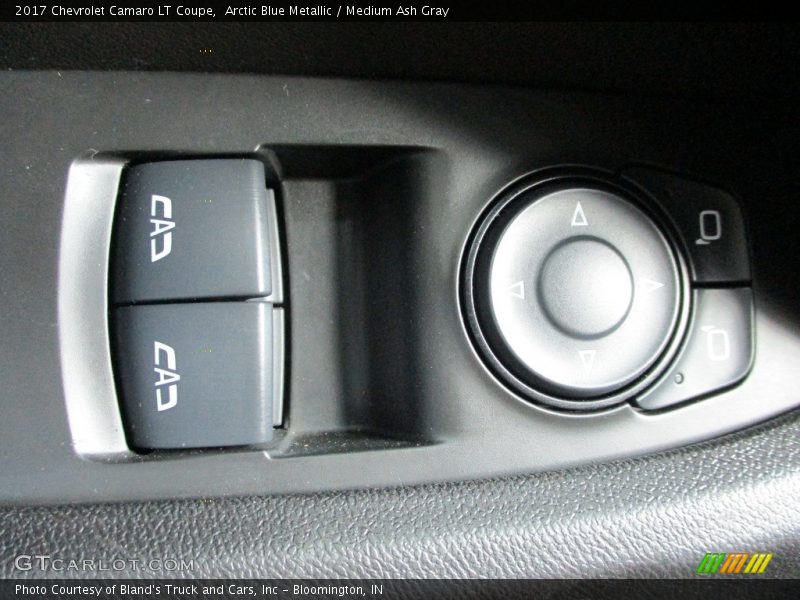 Arctic Blue Metallic / Medium Ash Gray 2017 Chevrolet Camaro LT Coupe