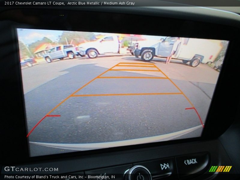 Arctic Blue Metallic / Medium Ash Gray 2017 Chevrolet Camaro LT Coupe