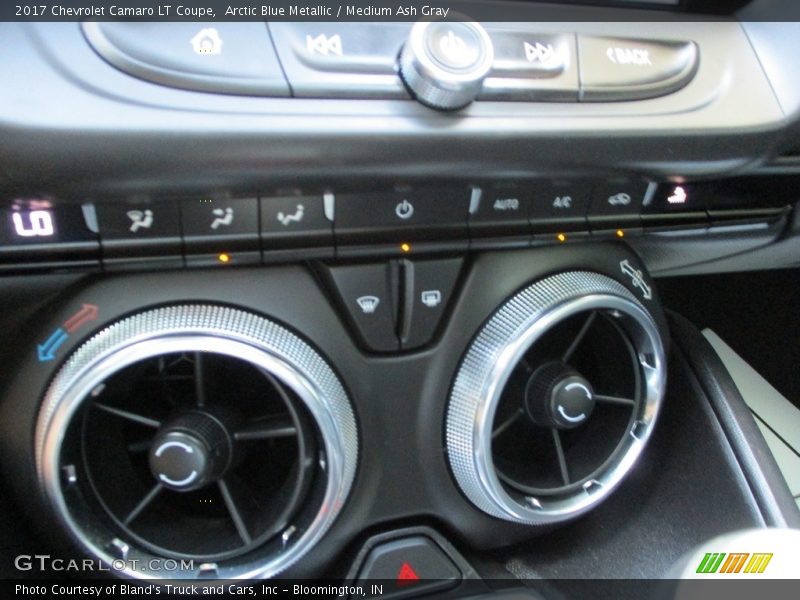 Arctic Blue Metallic / Medium Ash Gray 2017 Chevrolet Camaro LT Coupe