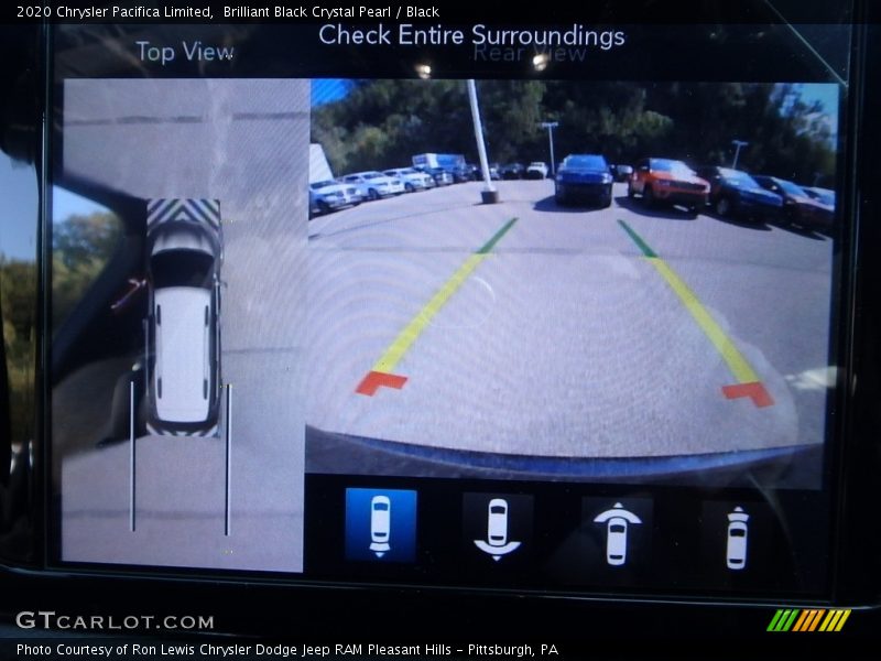 Brilliant Black Crystal Pearl / Black 2020 Chrysler Pacifica Limited