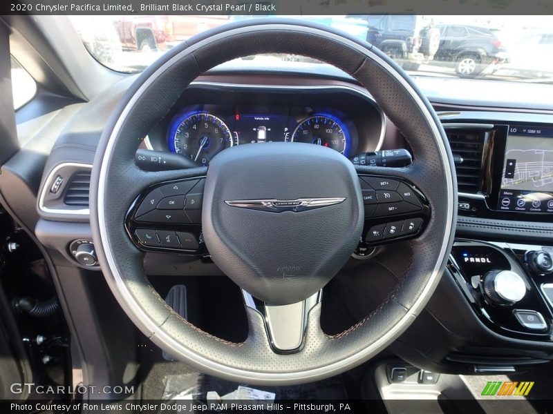 Brilliant Black Crystal Pearl / Black 2020 Chrysler Pacifica Limited