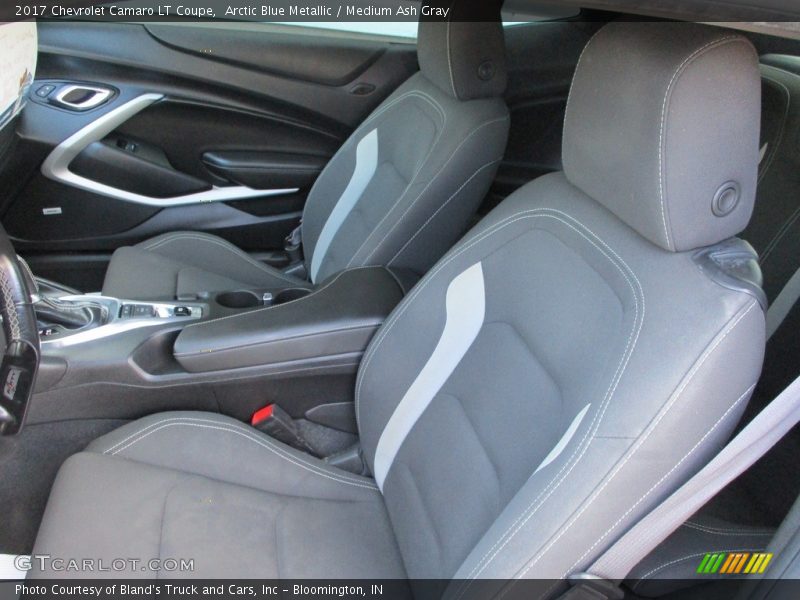 Arctic Blue Metallic / Medium Ash Gray 2017 Chevrolet Camaro LT Coupe